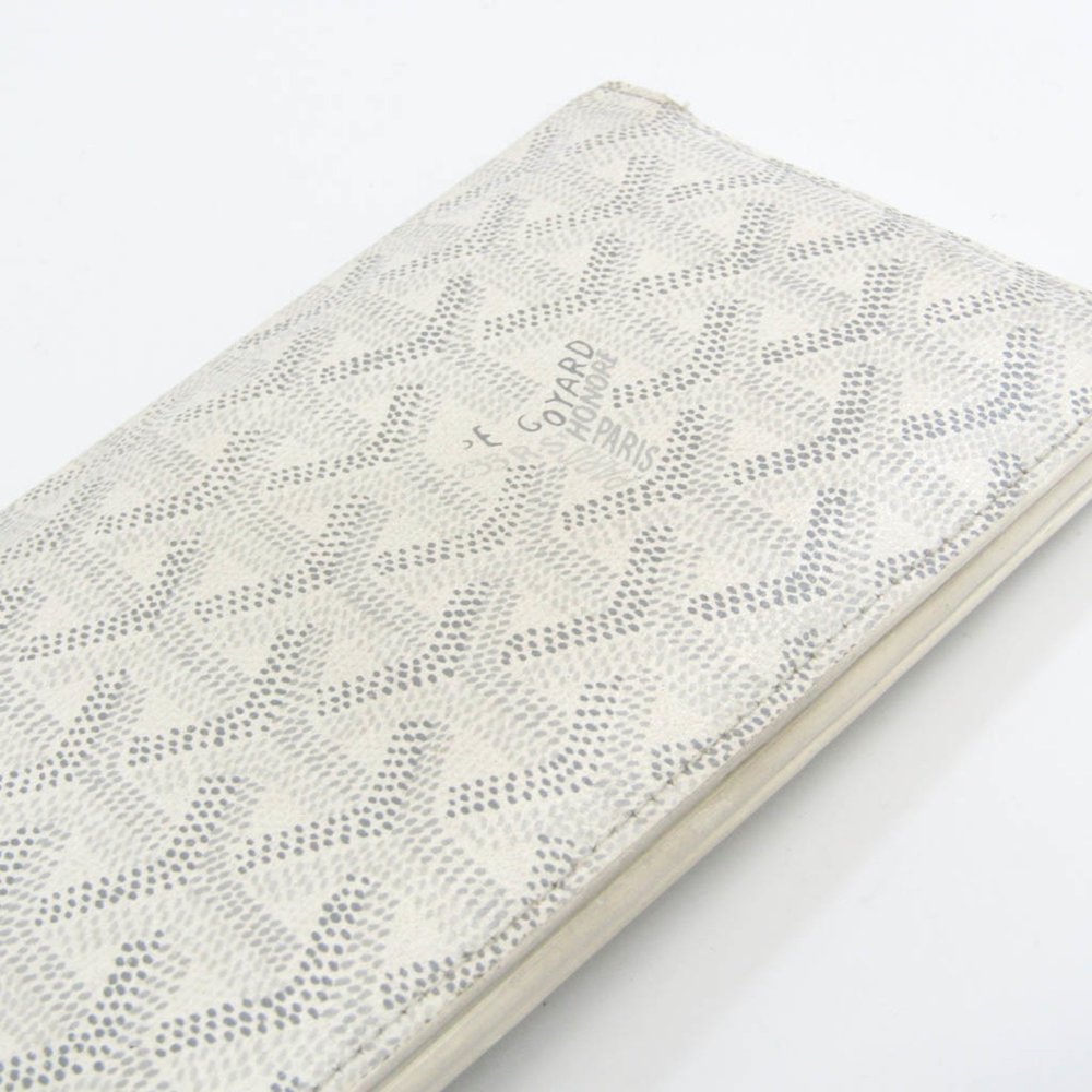 Goyard Richelieu Women,Men Leather,Coated Canvas Long Wallet (bi-fold) Gray,W... - Picture 8 of 13